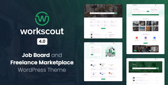 WorkScout - Job Board & Freelance Marketplace WordPress Theme
